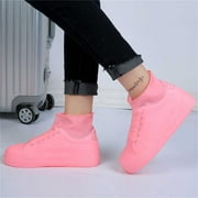 Rain Shoe Covers,Shoes Cover Waterproof Sand Control Non-Slip Shoes Cover Reusable Rain Snow Boots Overshoes for Cycling Outdoor Camping Fishing Garden Travel Women Men